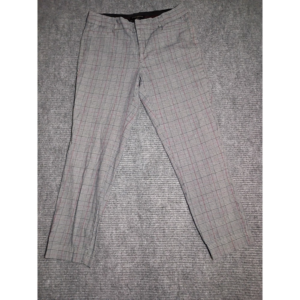 Banana Republic‎ Jackson Fit Women's Plaid Dress Pants Size 4